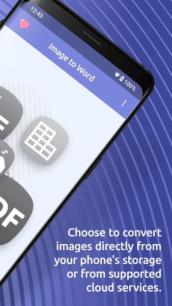 Image to Word Converter - Convert Image to Word - عکس برنامه موبایلی اندروید