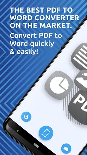 PDF to Word Converter - Convert PDF to Word - عکس برنامه موبایلی اندروید