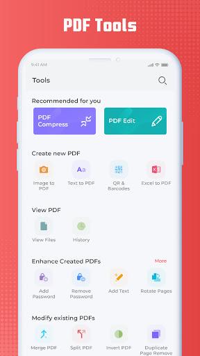 PDF Compressor App Reduce Size - عکس برنامه موبایلی اندروید