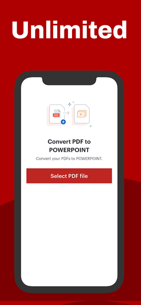 PDF to PPT Converter - Image screenshot of android app