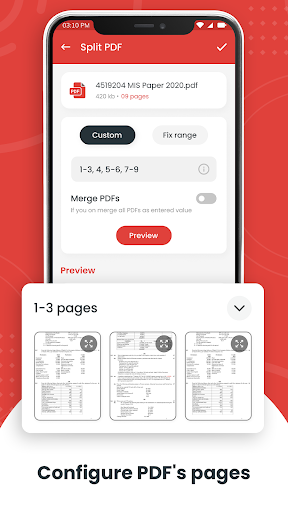 Split PDF, Remove PDF Pages - Image screenshot of android app