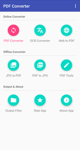 PDF Converter - Image screenshot of android app