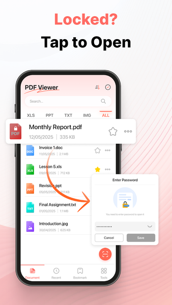 PDF Reader - Document Viewer - Image screenshot of android app