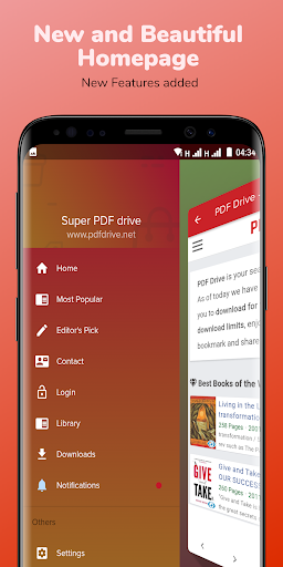 Super PDF Drive - Image screenshot of android app