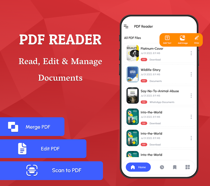 PDF Xpress - Reader & Editor - عکس برنامه موبایلی اندروید
