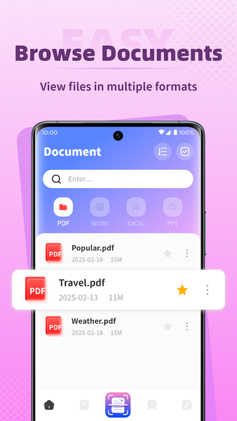 PDF Creator Pro - Image screenshot of android app