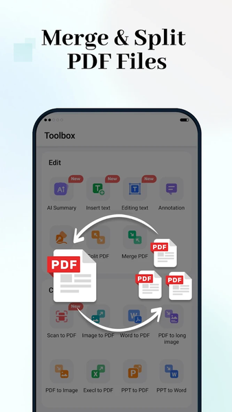 PDF Reader - Photo to PDF - Image screenshot of android app