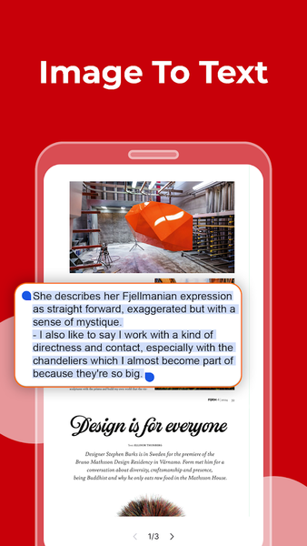 PDF Reader - PDF Converter - Image screenshot of android app