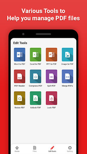 PDF Reader - PDF Reader 2020, Editor & Converter - Image screenshot of android app
