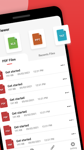 PDF Reader - PDF Reader 2020, Editor & Converter - Image screenshot of android app