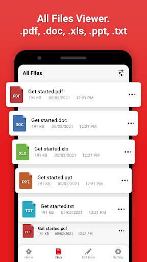 PDF Reader - PDF Reader 2020, Editor & Converter - Image screenshot of android app