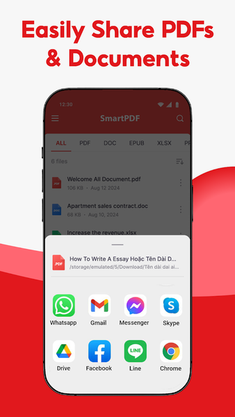 SmartPDF: PDF Reader & Viewer - عکس برنامه موبایلی اندروید