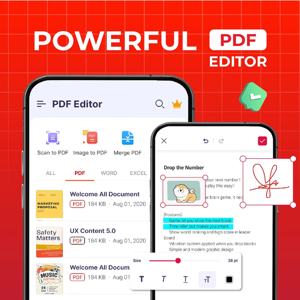 PDF Editor and PDF Reader App - عکس برنامه موبایلی اندروید