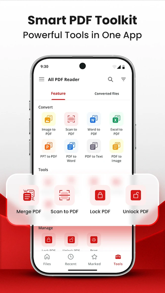 PDF Reader - Viewer: Edit PDF - عکس برنامه موبایلی اندروید