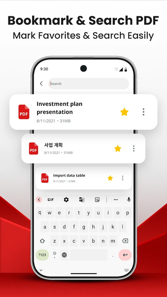 PDF Reader - Viewer: Edit PDF - عکس برنامه موبایلی اندروید