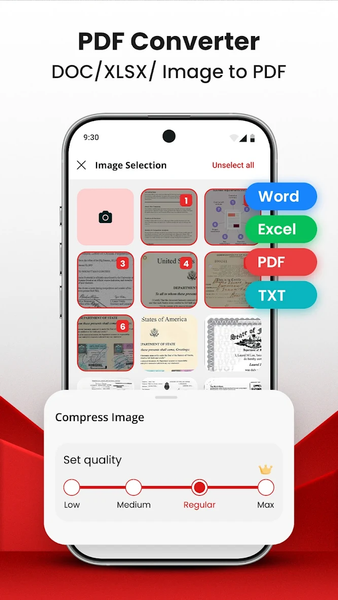 PDF Reader - Viewer: Edit PDF - عکس برنامه موبایلی اندروید