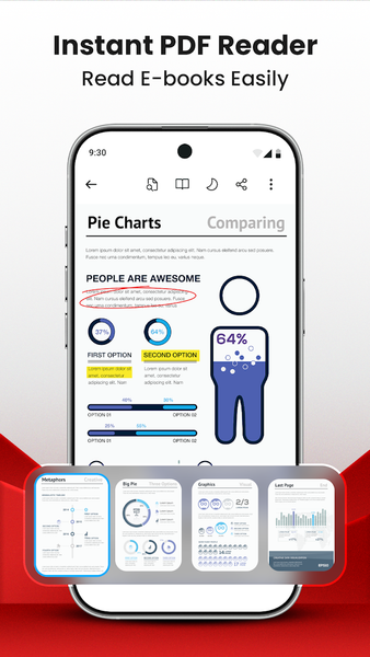 PDF Reader - Viewer: Edit PDF - عکس برنامه موبایلی اندروید
