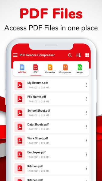 PDF Converter- PNG to PDF - عکس برنامه موبایلی اندروید