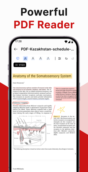 PDF Reader: PDF Scanner & Edit - عکس برنامه موبایلی اندروید