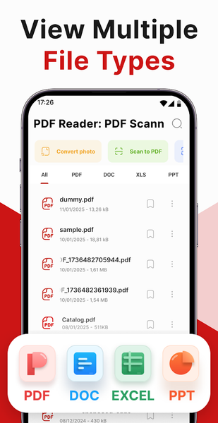 PDF Reader: PDF Scanner & Edit - عکس برنامه موبایلی اندروید