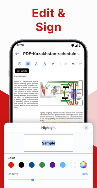 PDF Reader: PDF Scanner & Edit - عکس برنامه موبایلی اندروید