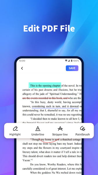 PDF Reader Zone - Image screenshot of android app