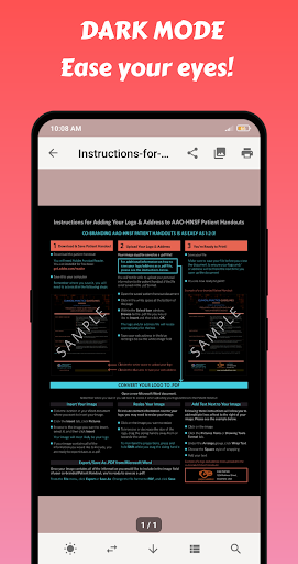 uPDF - PDF Reader, PDF Viewer - عکس برنامه موبایلی اندروید