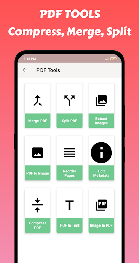uPDF - PDF Reader, PDF Viewer - عکس برنامه موبایلی اندروید