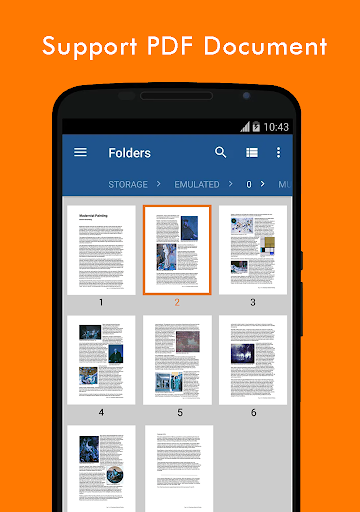 PDF File Reader 2018 - عکس برنامه موبایلی اندروید