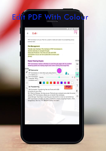 PDF File Reader ۲۰۱۸ - عکس برنامه موبایلی اندروید