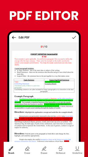 PDF reader - Image to PDF - عکس برنامه موبایلی اندروید