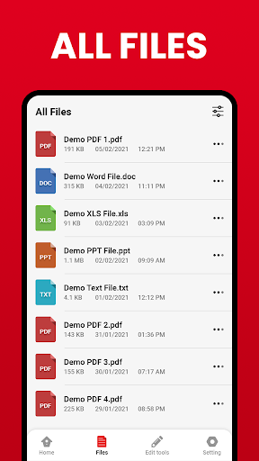 PDF reader - Image to PDF - عکس برنامه موبایلی اندروید