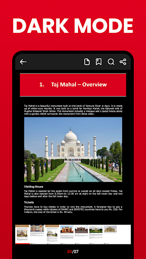 PDF reader - Image to PDF - Image screenshot of android app