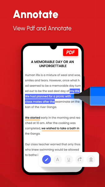 PDF Reader - PDF Viewer - عکس برنامه موبایلی اندروید
