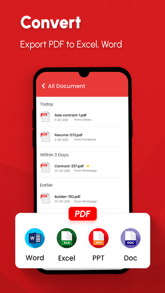 PDF Reader - PDF Viewer - عکس برنامه موبایلی اندروید