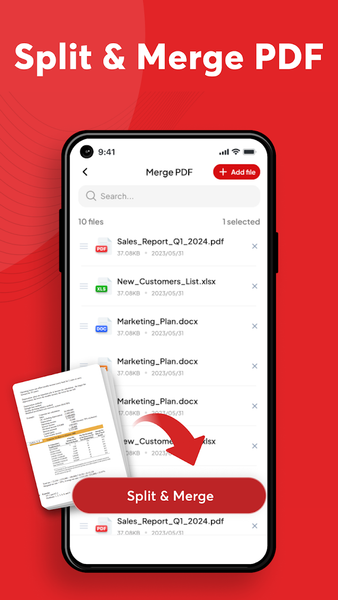 PDF Reader & Document Editor - عکس برنامه موبایلی اندروید