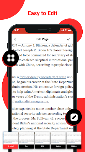 All PDF Reader, PDF converter - Image screenshot of android app