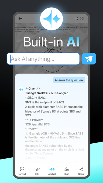 PDFgear Scan: PDF Scanner App - عکس برنامه موبایلی اندروید