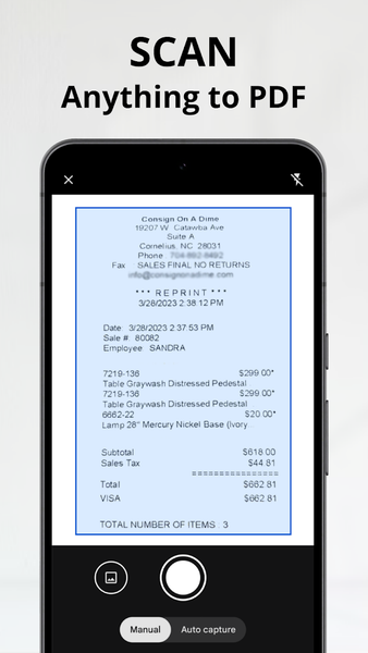 PDF Scanner, Image to text - Image screenshot of android app