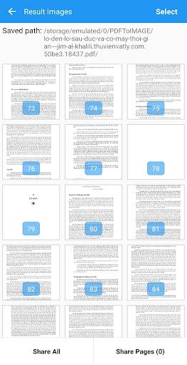 PDF to Image converter - JPG/J - عکس برنامه موبایلی اندروید
