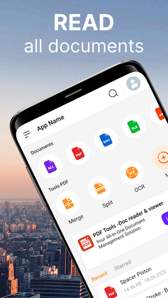 PDF Tools -Doc reader & viewer - عکس برنامه موبایلی اندروید