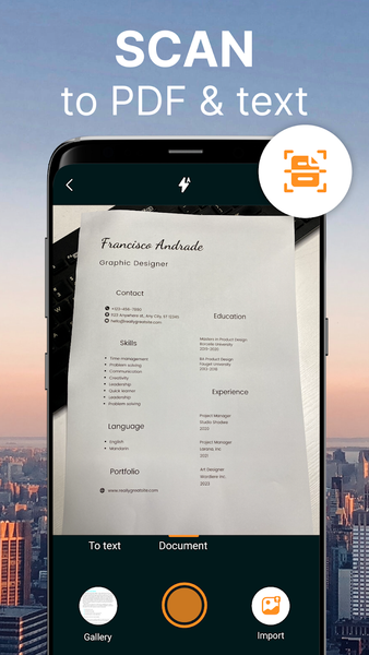 PDF Reader PDF Scanner - عکس برنامه موبایلی اندروید