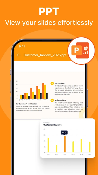 PDF Reader & Document Viewer - عکس برنامه موبایلی اندروید