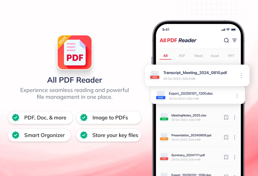 PDF Reader & Document Viewer - عکس برنامه موبایلی اندروید