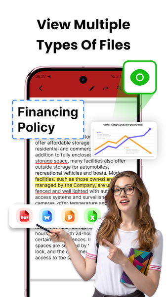 PDF Reader: View PDF File - Image screenshot of android app