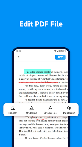 PDF Viewer Pro - عکس برنامه موبایلی اندروید