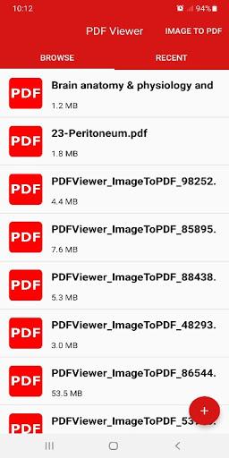 PDF Reader - View PDF Files - عکس برنامه موبایلی اندروید