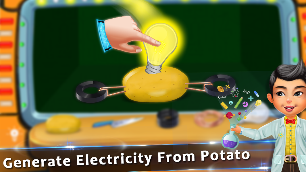 Science Experiments in School - عکس بازی موبایلی اندروید