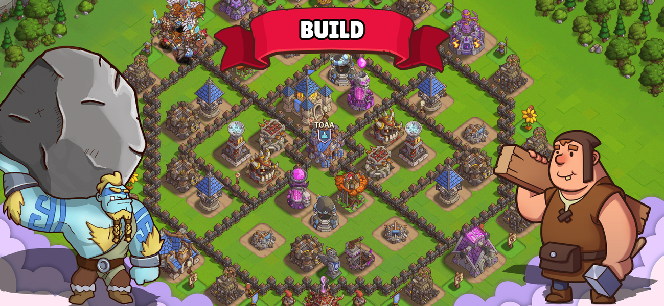 Bandits vs. Lords: Epic Clash - Gameplay image of android game
