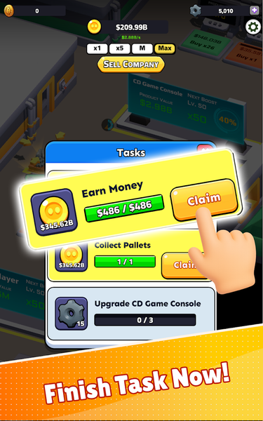 Idle Tech Entrepreneur - عکس بازی موبایلی اندروید